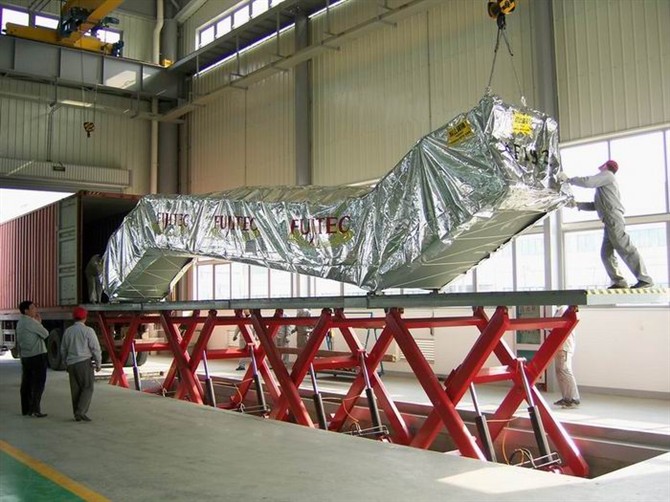 江蘇物流公司采購大型升降機