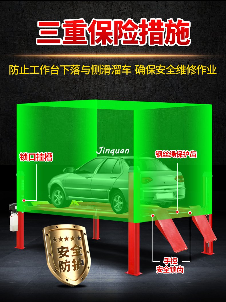 修汽車四柱舉升機